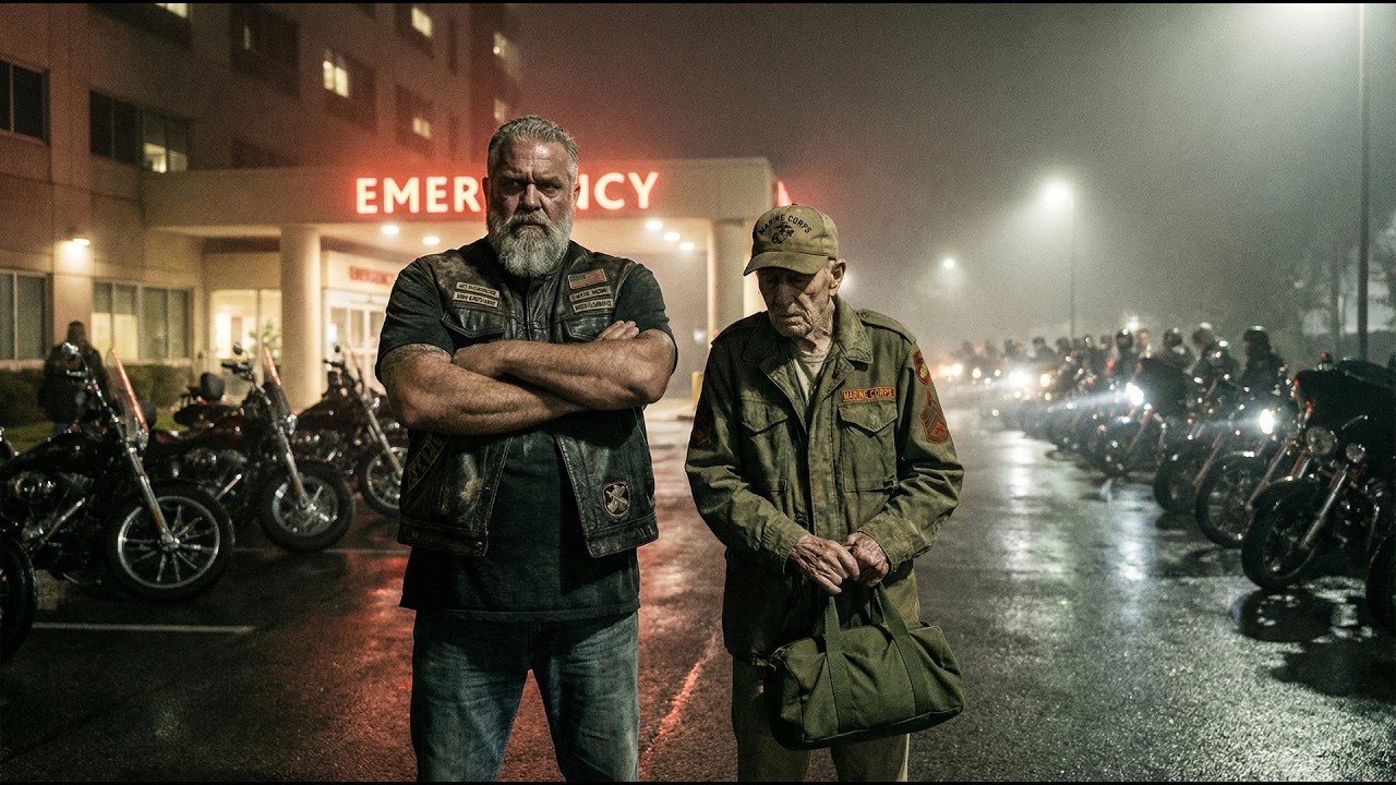 68-Year-Old Marine Showed His Tattoo at a Bar — 52 Hells Angels Escorted Him 800 Miles Home