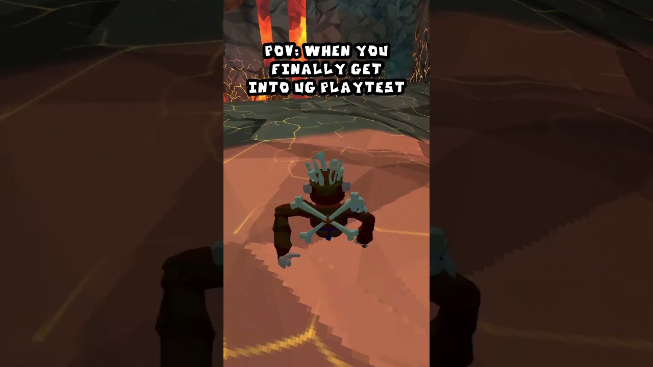 Pov: When you finally get into UG Playtest #ug #ugvr