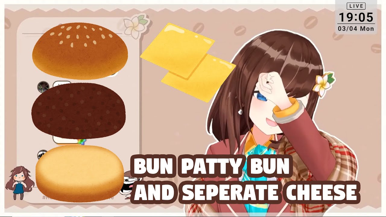Hana Accidentally Ordered the Most Depressing Burger [Nijisanji Ex ID] [Sub EN]