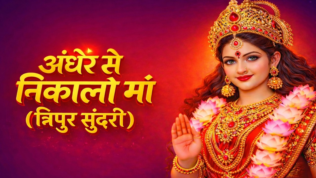 हे माँ त्रिपुर सुंदरी 🙏 अंधकार से बाहर निकालो | जीवन बदलने वाली दिव्य प्रार्थना | Tripura Sundari