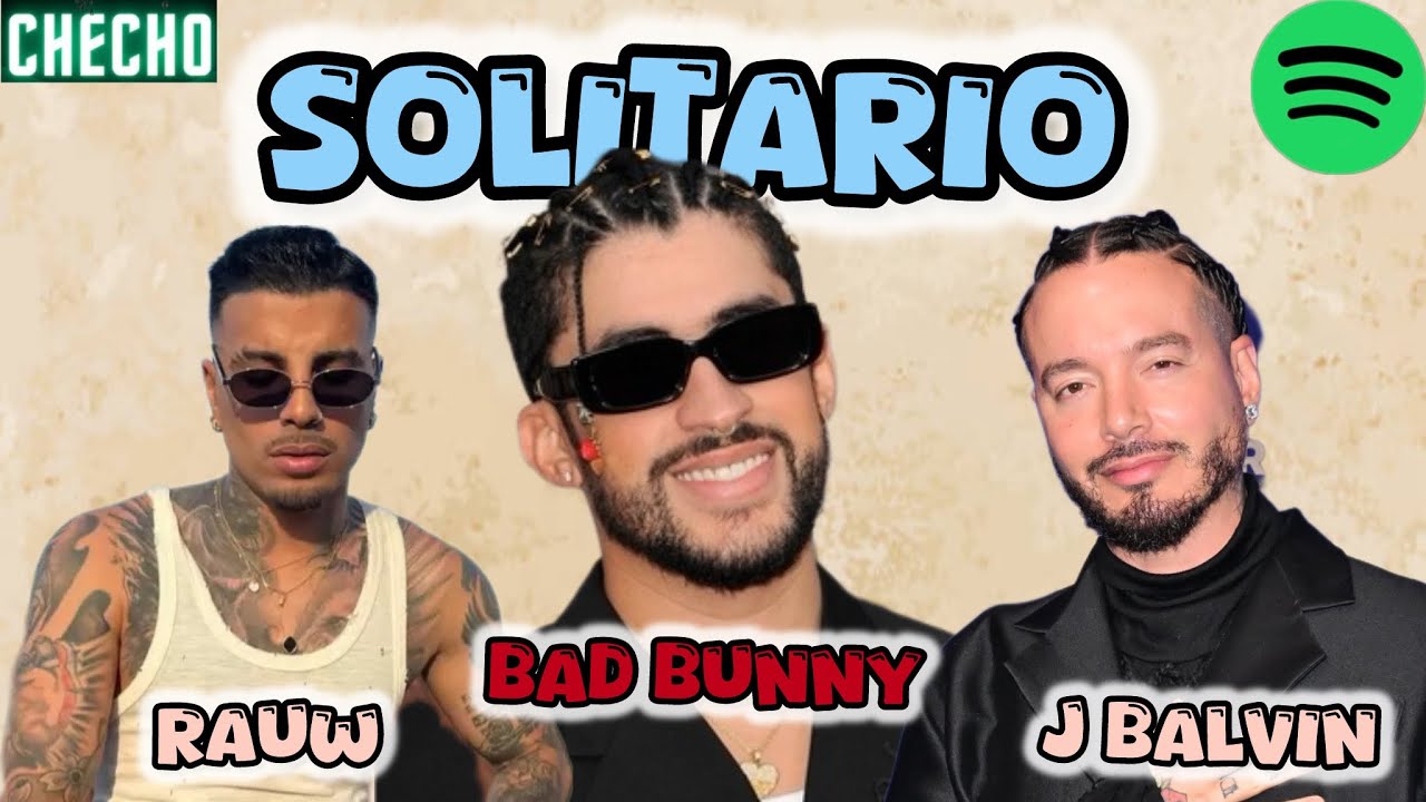 Los 10 Reggaetoneros más Escuchados en Solitario. 