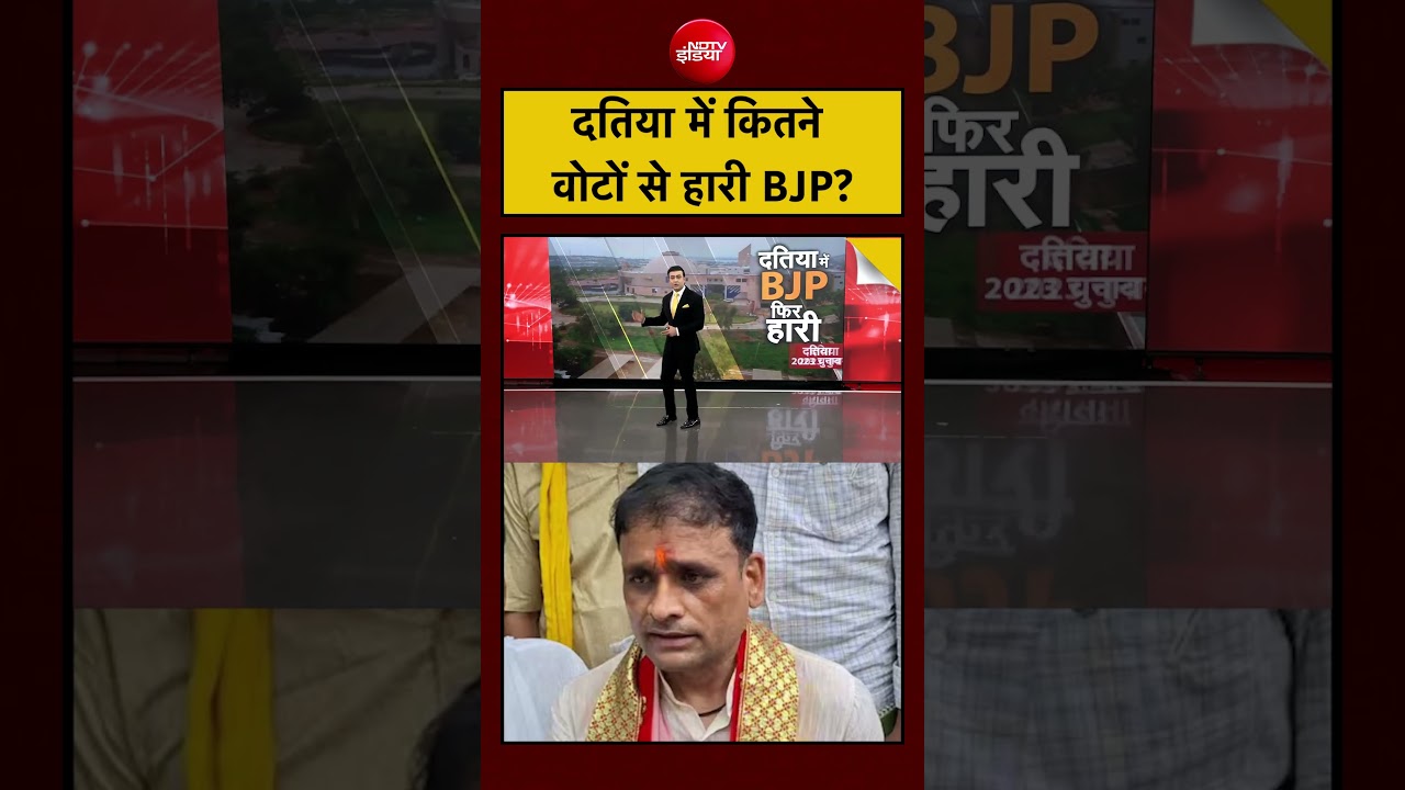 Syed Suhail | Datia By-Election Result 2026: दतिया में कितने वोटों से हारी BJP? | MP News | #shorts