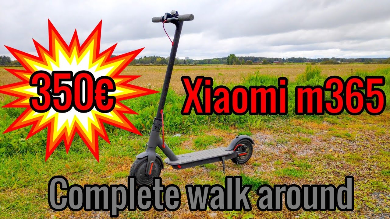 Xiaomi m365 electric scooter || Complete walk around