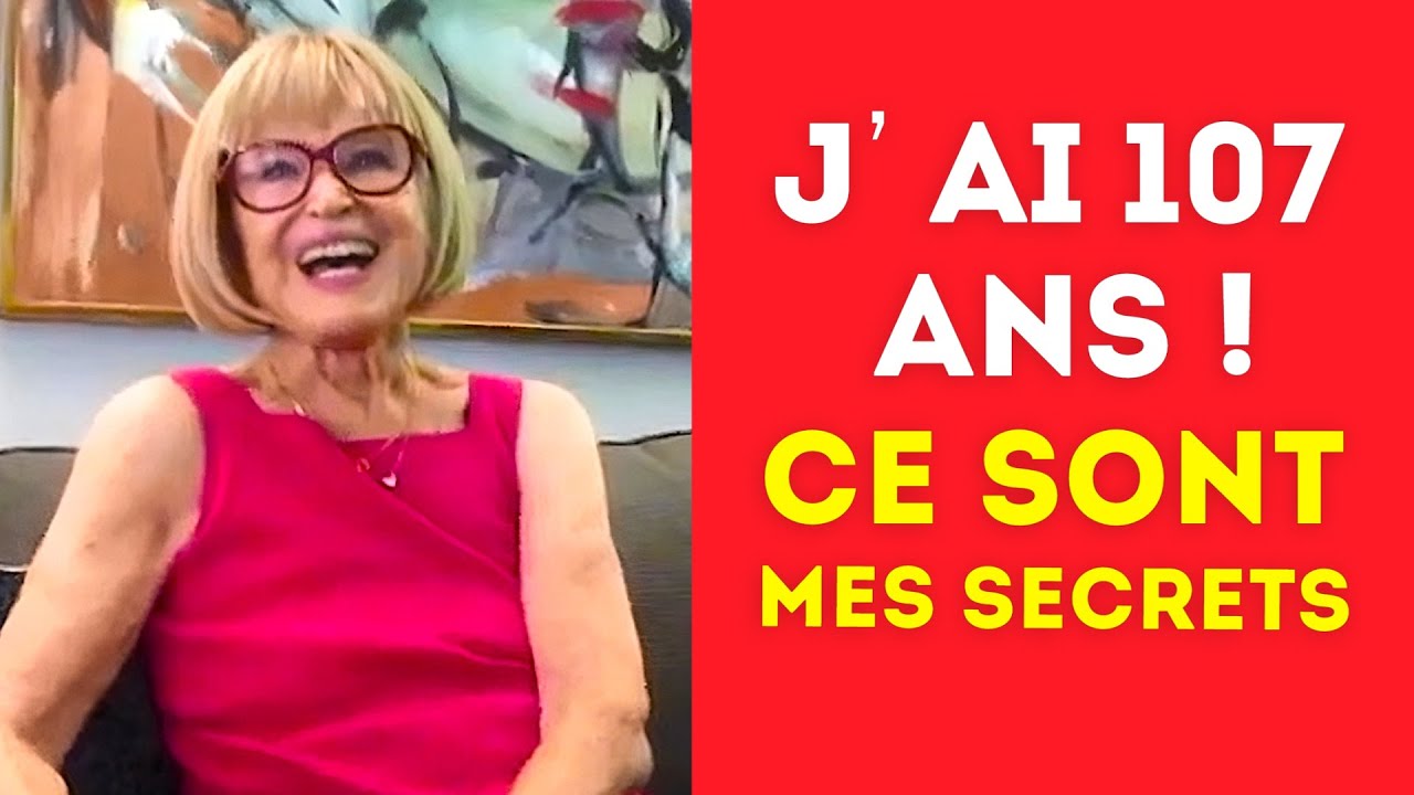 J'ai 107 ans, mais je fais du fitness. Je me sens 50 ans plus jeune. Ruth Kundsin.