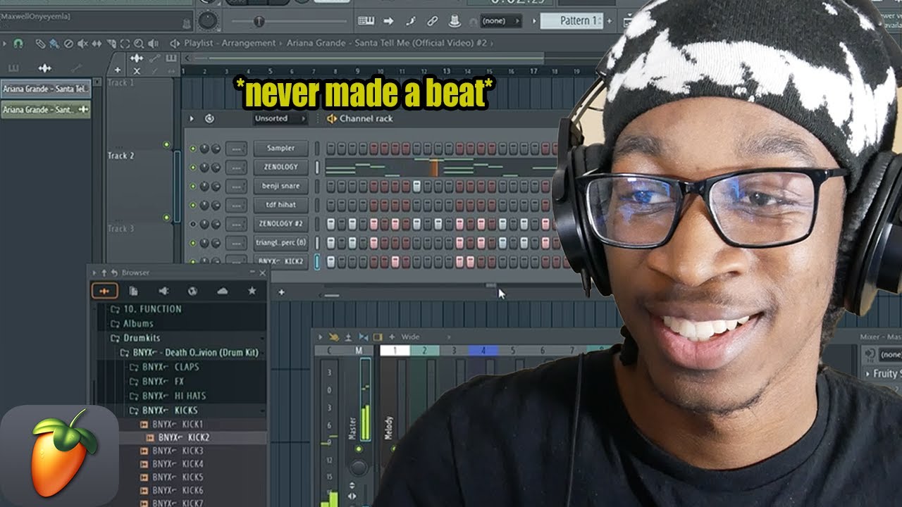 Becoming A Producer! (first time ever making beats)