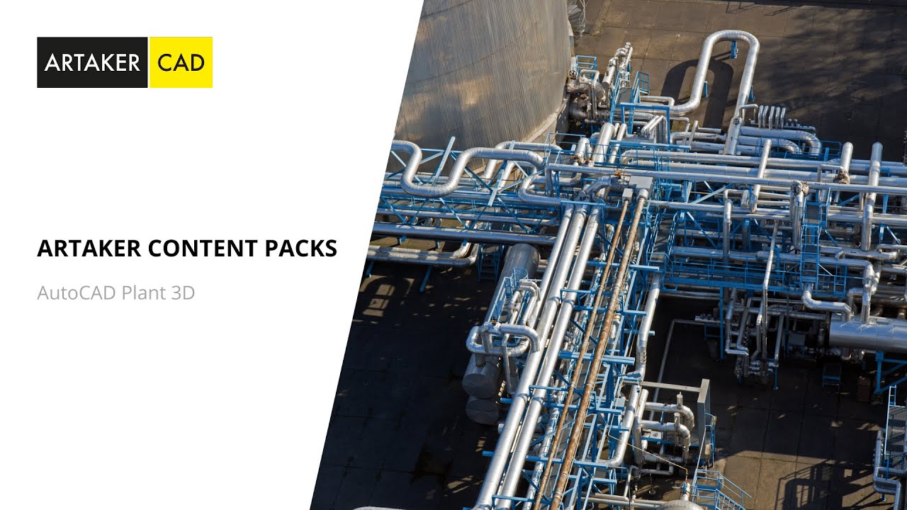 Artaker Content Packs f&uuml;r AutoCAD Plant 3D