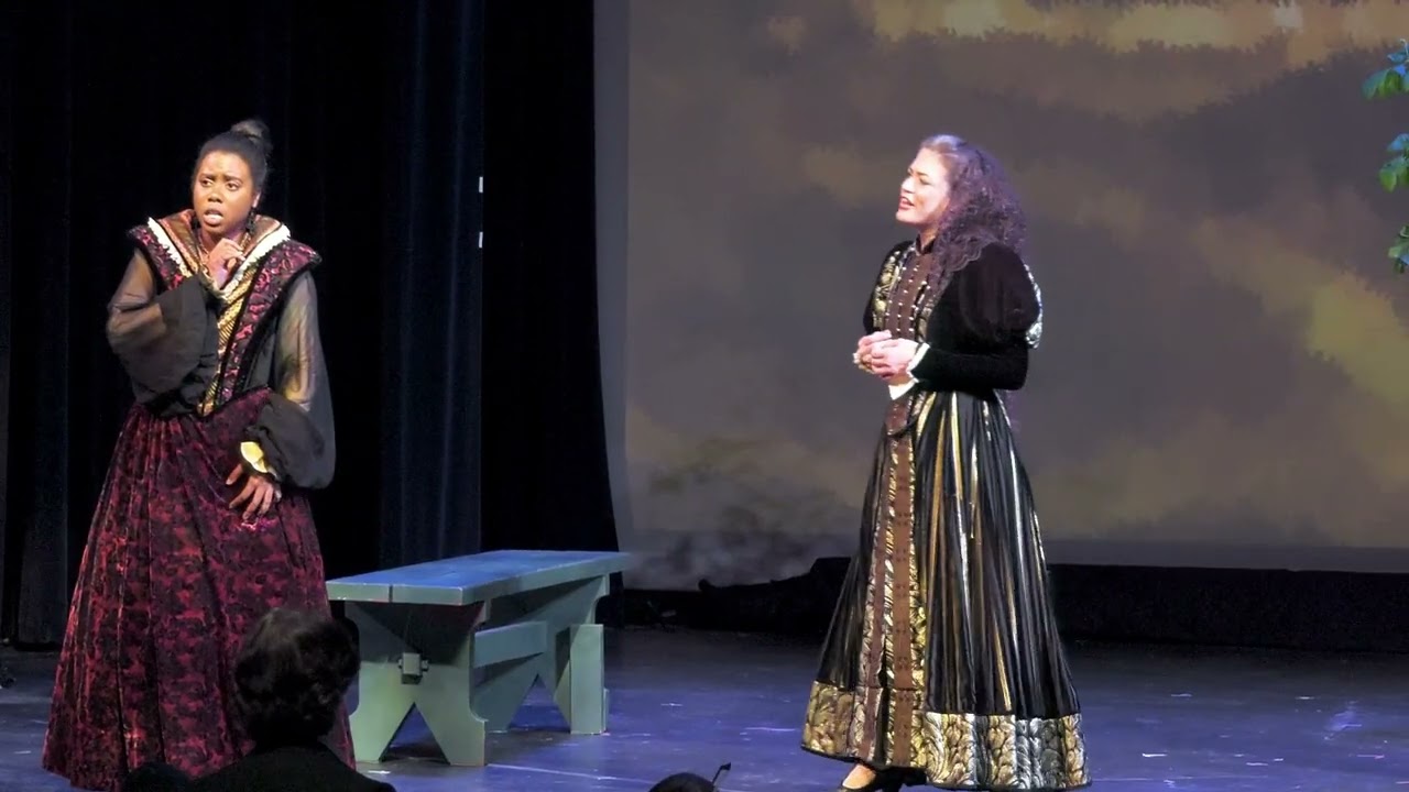 Act 1 Quartet, Mozart's Don Giovanni, Opera in Williamsburg Virginia, May 14, 2023