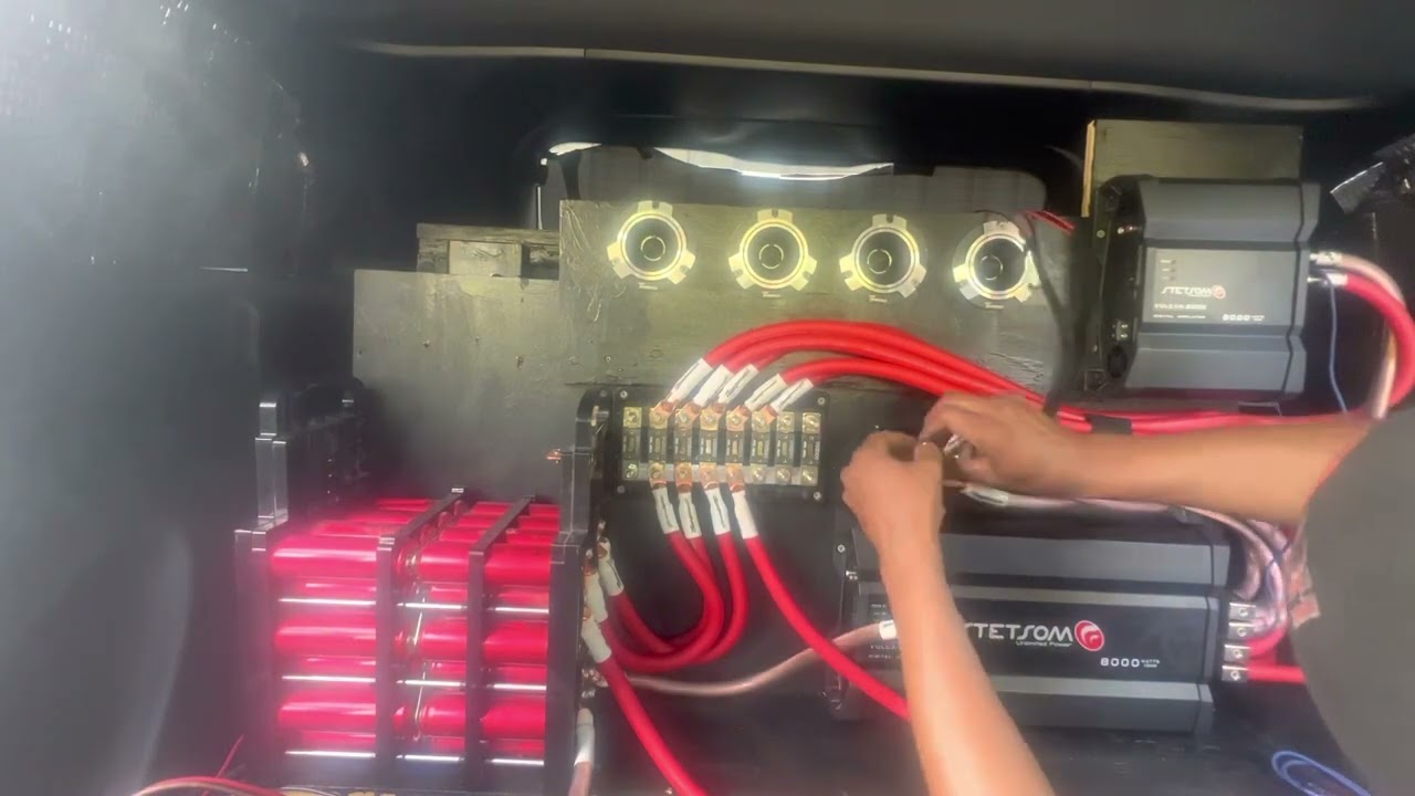 Detailed installation of the Stetsom Vulcan 8000 and 2000 “Stetsom Brothers”