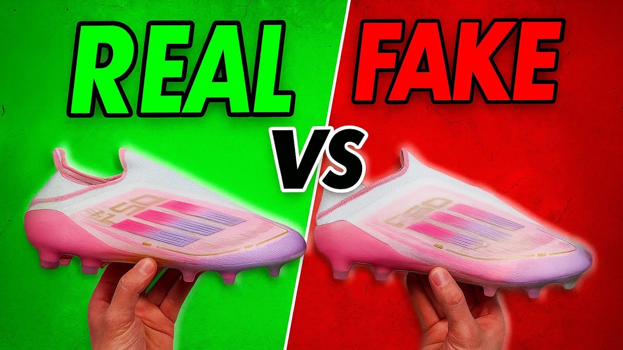 REAL VS FAKE! LAMINE YAMAL ADIDAS F50 FOOTBALL BOOT COMPARISON! (CLEATS)