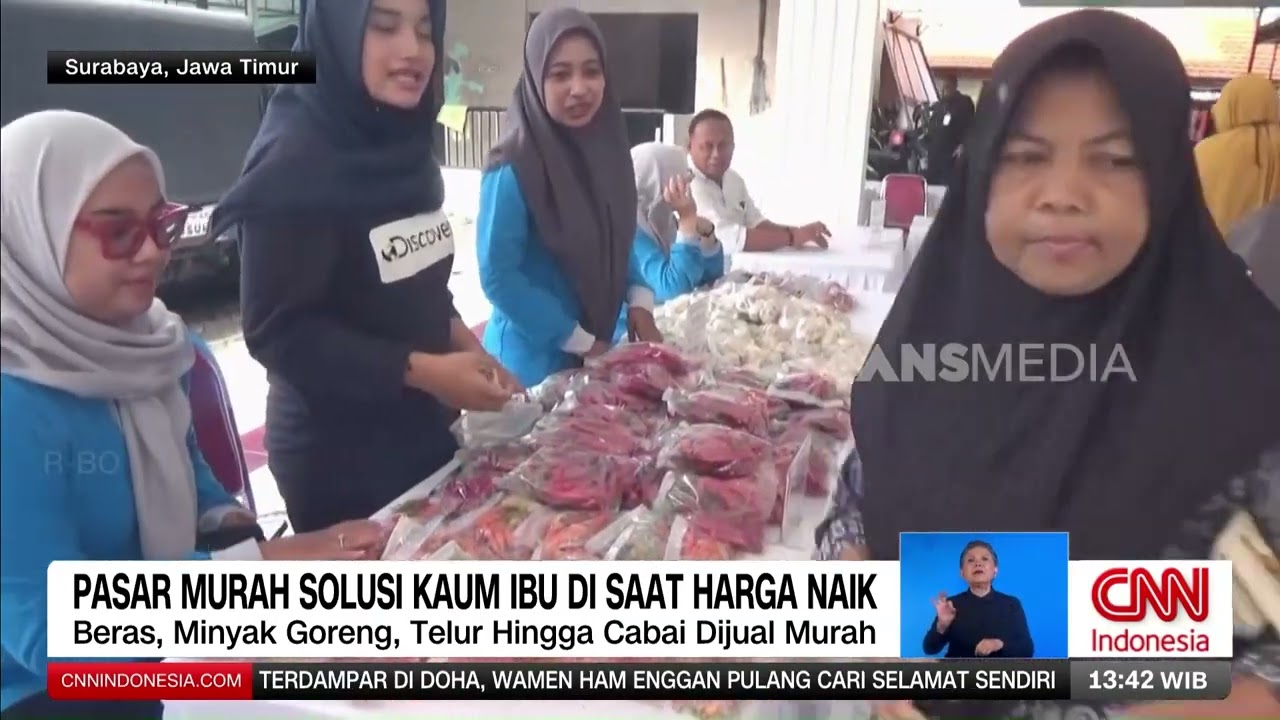 Pasar Murah Solusi Kaum Ibu Di Saat Harga Naik | REDAKSI (05/03/26)