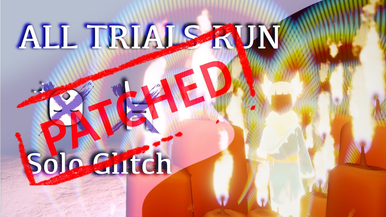 All Trials Solo Glitch: No Chibi/No Props | Sky: Children of the Light | Kateuno