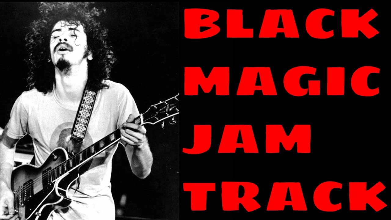BLACK MAGIC MINOR BLUES JAM TRACK | Guitar Backing Track in D Minor