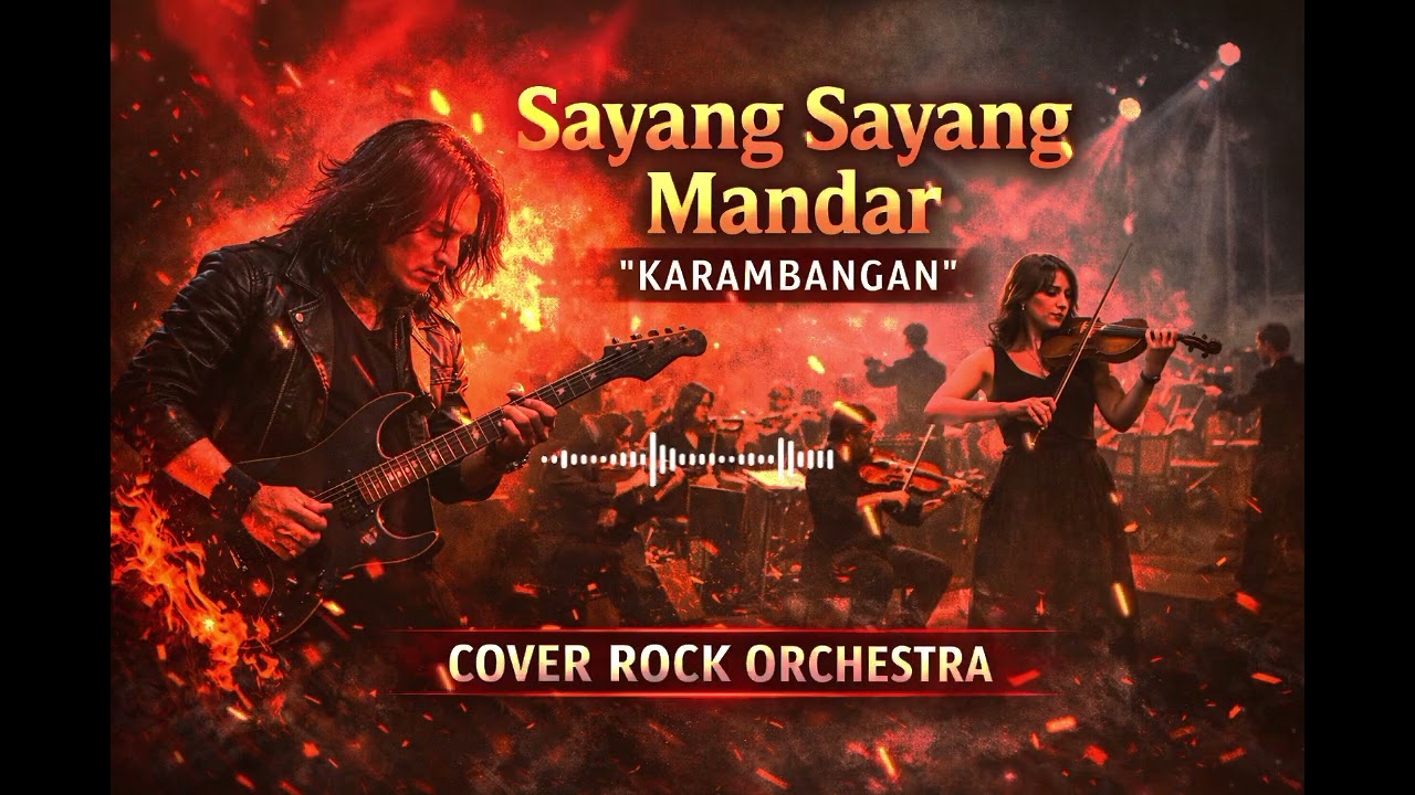 Sayang sayang mandar - karambangan | cover rock orchestra megah 