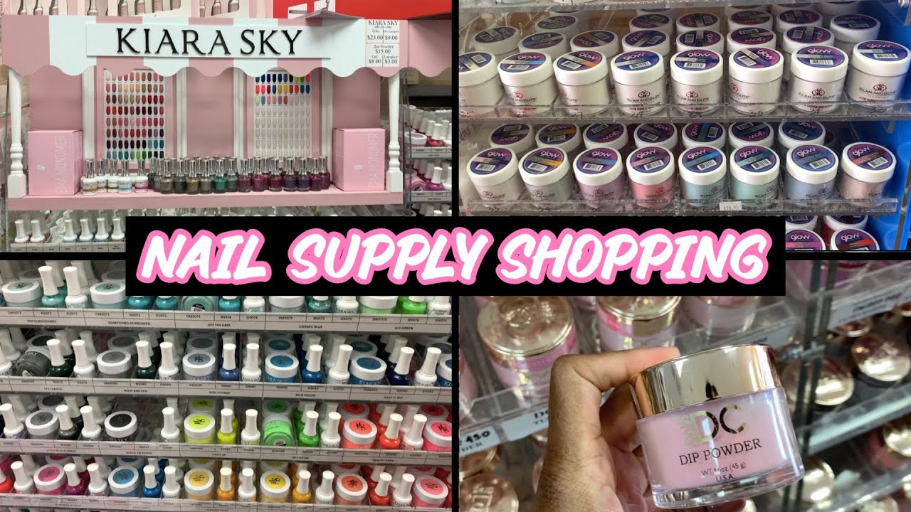 SHOP WITH ME | Nail Supply Store | Nail Supply Shopping