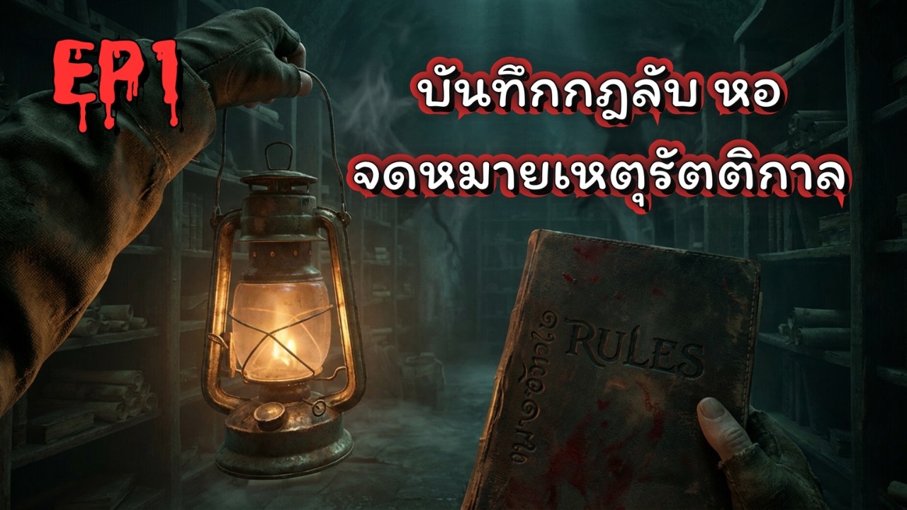 บันทึกกฎลับ หอจดหมายเหตุรัตติกาล : EP1 : เรื่องเล่าหลอน : เสียงเล่า