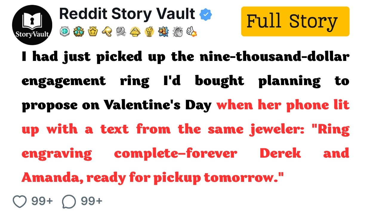 Bought $9K Ring Planning Proposal—Same Jeweler Texted Her: 'Ring Ready—Forever Derek & Amanda'