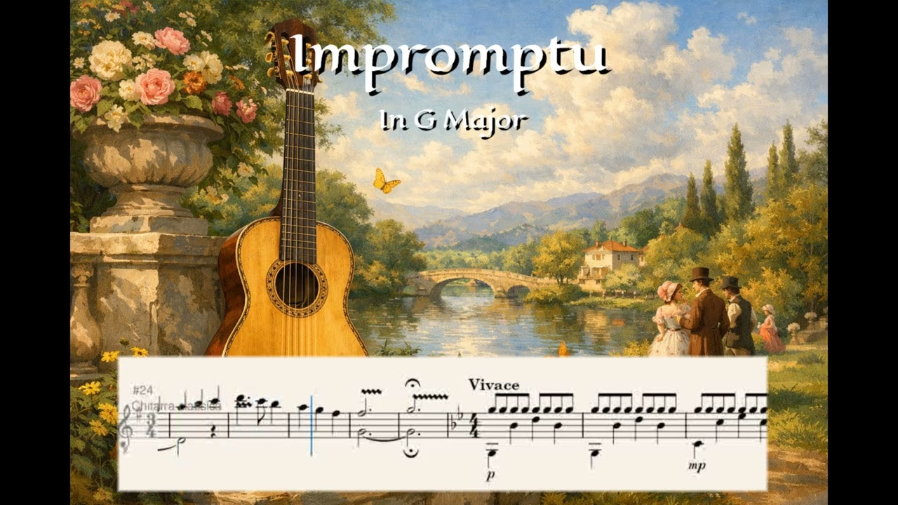 Impromptu in G Major - For Classical Guitar