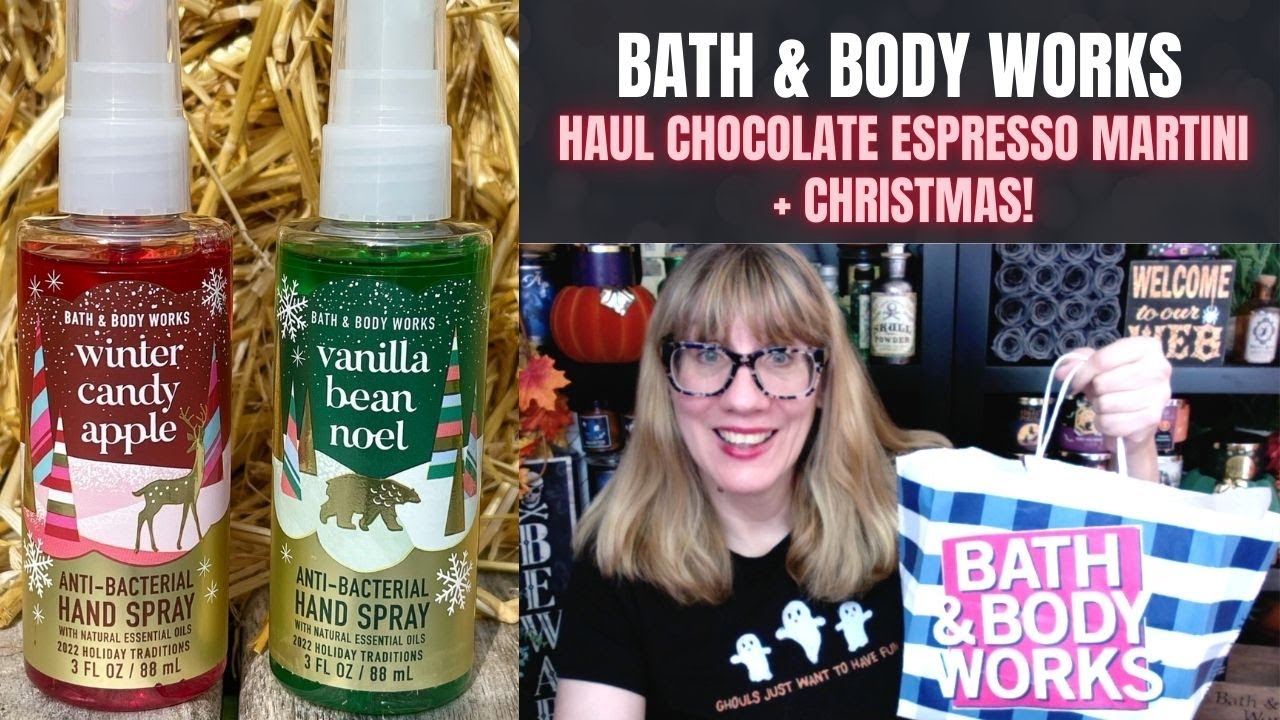 Bath & Body Works HAUL Chocolate Espresso Martini + CHRISTMAS!