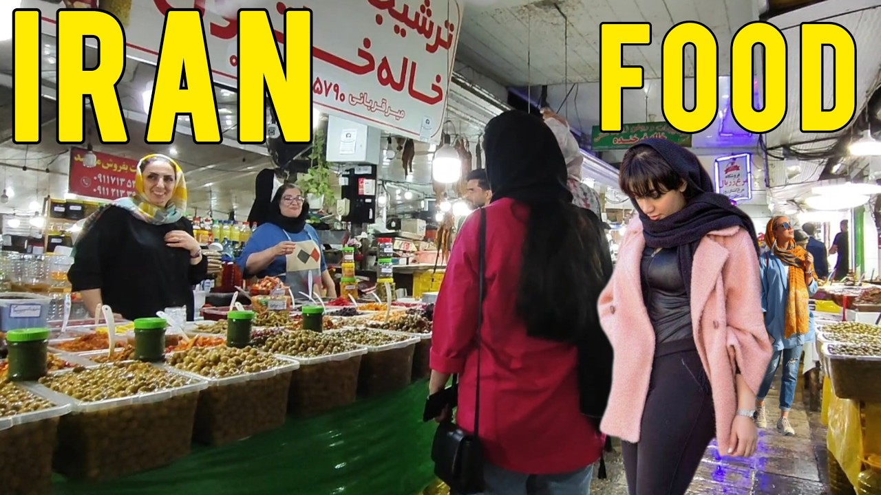 IRAN 🇮🇷 MAZANDARAN | Exploring ValiAsr Bazaar: A Journey Through Fruits, Fish, and Fabrics