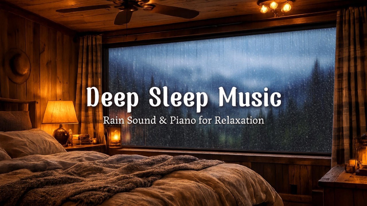 Deep Sleep Relaxing Piano Music for Stress Relief, Meditation, Calm Night & Peaceful Sleep