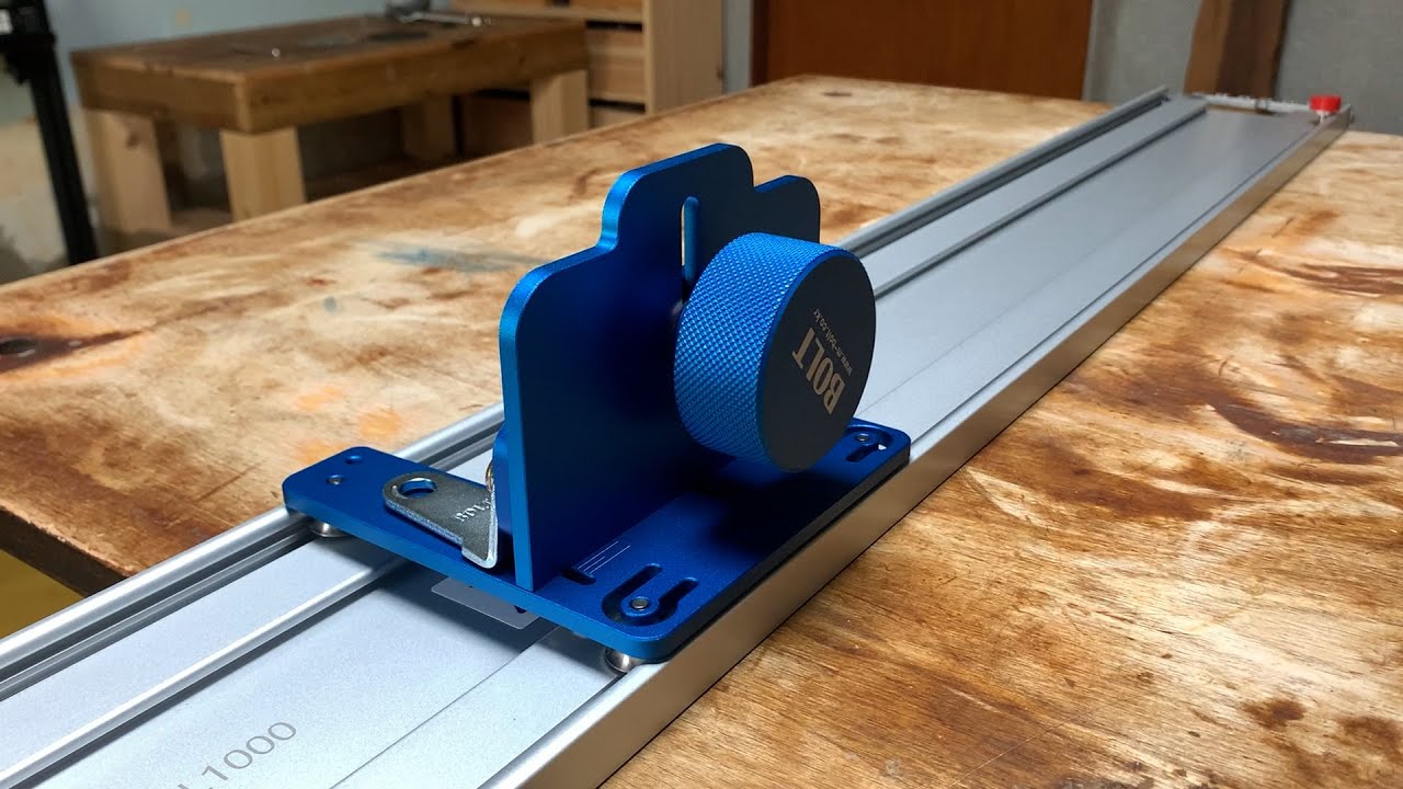 Universal Rail System for Grinder, Circular Saw, Router and Film Cutter - Safe & Accurate