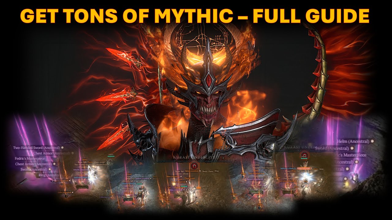 Best Mythic Farming Method - Get Tons of Mythics to Climb the Leaderboard - Diablo 4 Season 11