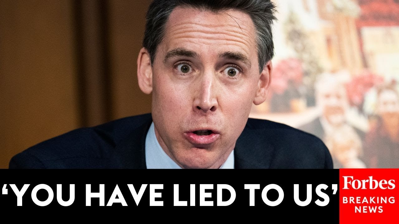 'It Is Not Acceptable': Josh Hawley Calls Out Coast Guard Leadership In Scathing Remarks