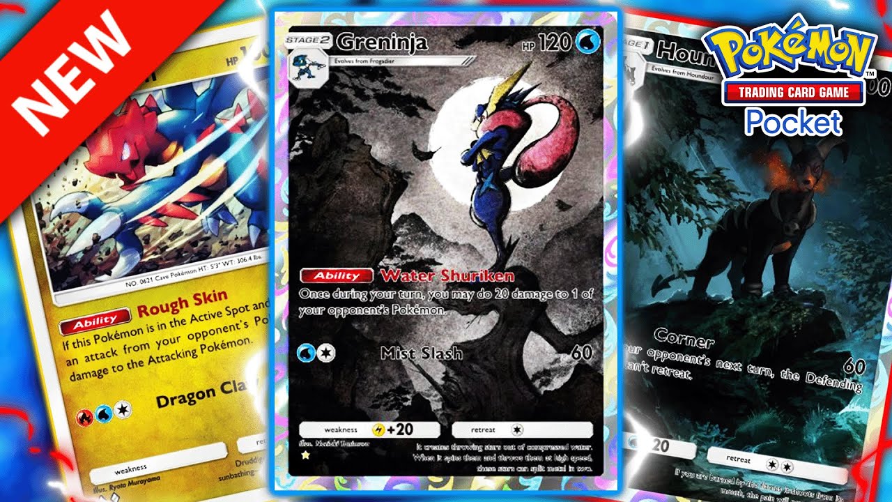 ГРЕНИНДЖА И ХАУНДУМ уничтожают с ДРУДДИГОНОМ! | Pokemon TCG Pocket