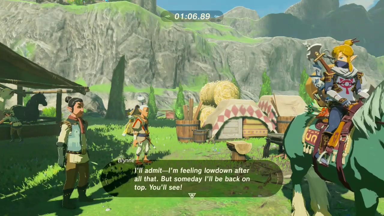 How to complete Blynne's obstacle course at the Highland Stable and get his Horse Gear