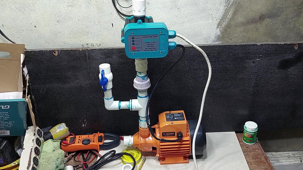 Instala tu Controlador Autom&aacute;tico de Bomba de Agua SIN Fallos Tutorial Completo Paso a Paso(parte 1)