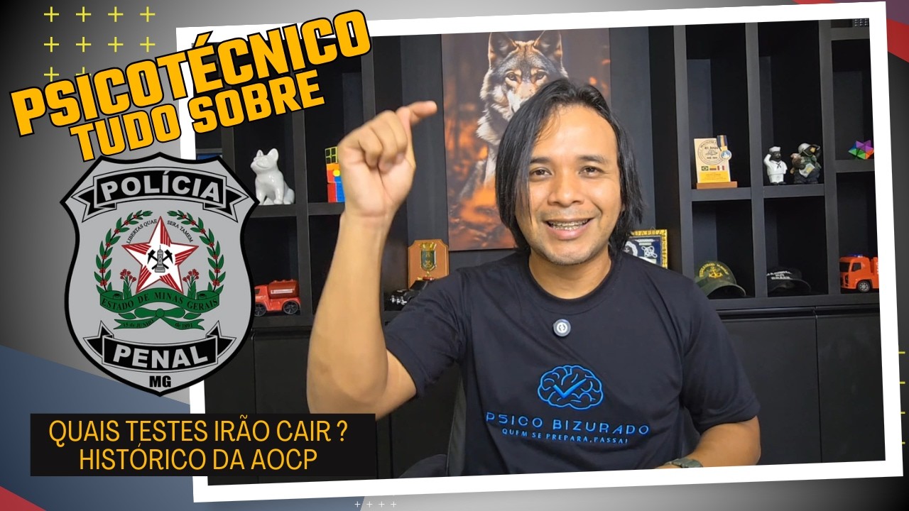 PPMG - TUDO SOBRE O PSICOTÉCNICO, ANÁLISE DA BANCA, TESTES COM MAIOR PROBABILIDADE DE CAIR !!!
