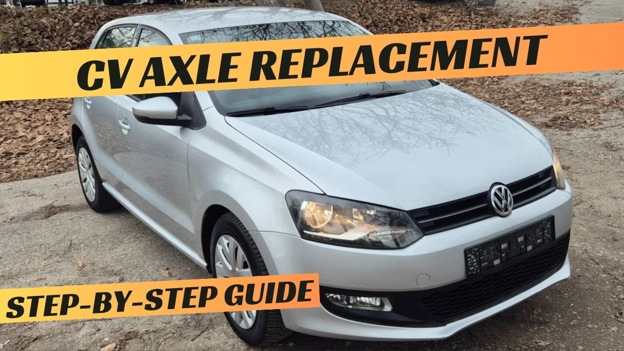 Замена приводного вала (ШРУСа) на VW Polo Mk5 6R