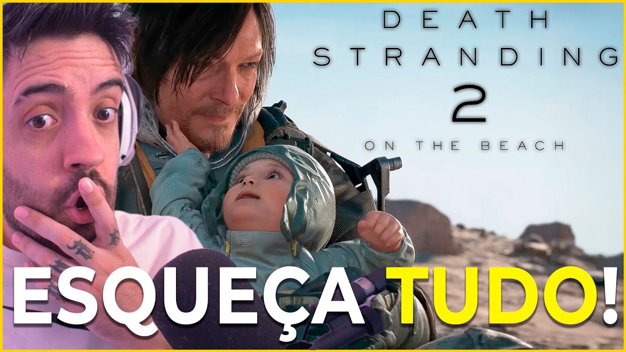DEATH STRANDING 2 - VAI SER O JOGO DO ANO NA MORAL