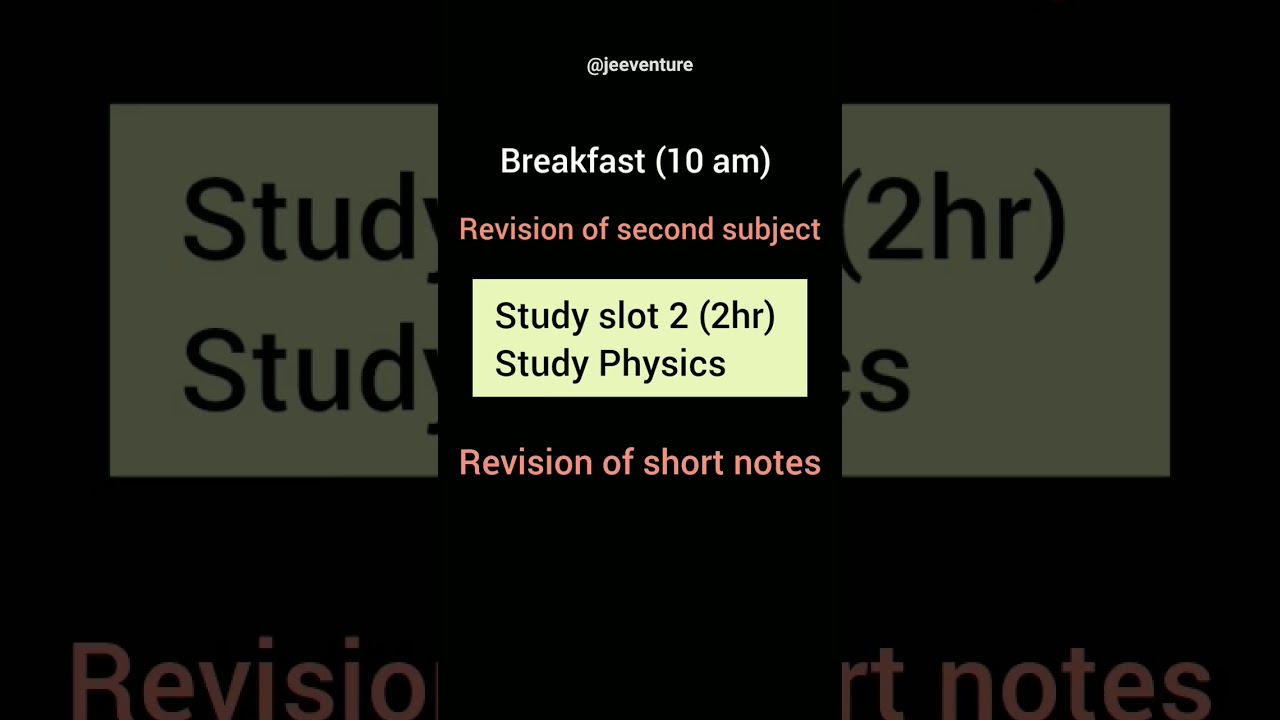 JEE Dropper Timetable | JEE 2024 #shorts #jee #iit @physicsgalaxyworld @realnishantjindal