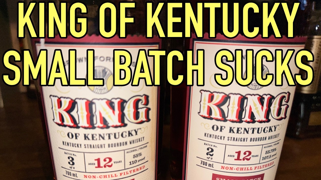 KING OF KENTUCKY Small Batch SUCKS? So I got to admit it. This is just not worth $300, It's no King