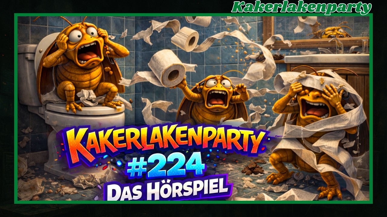 Callcenter Scamanruf - Telefonbetrüger am Limit - Kakerlaken Party - Hörspiel 224