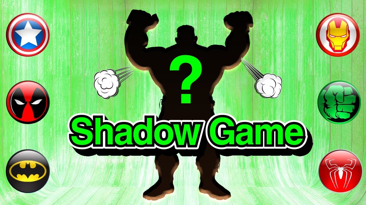 Неправильно Superheroes Shadow Puzzle | Загадка супер героев | Toyon tube