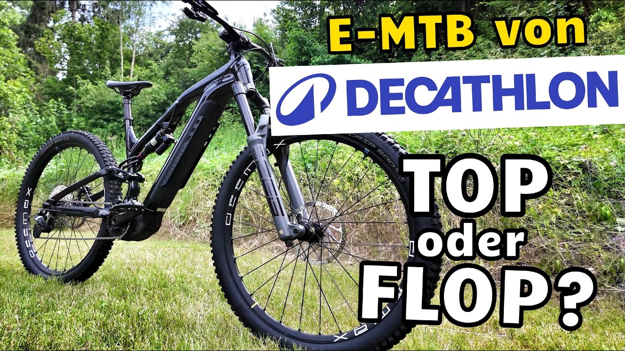 TOP oder FLOP 👍👎 E-MTB von Decathlon 🚲 Rockrider E-Feel 900s Team Edition Review