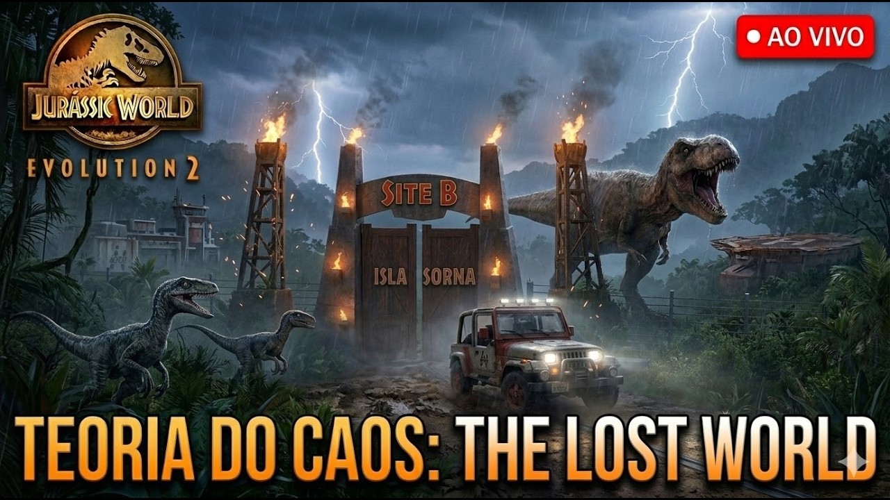 DOMINANDO O SITE B: O Mundo Perdido | Jurassic World Evolution 2