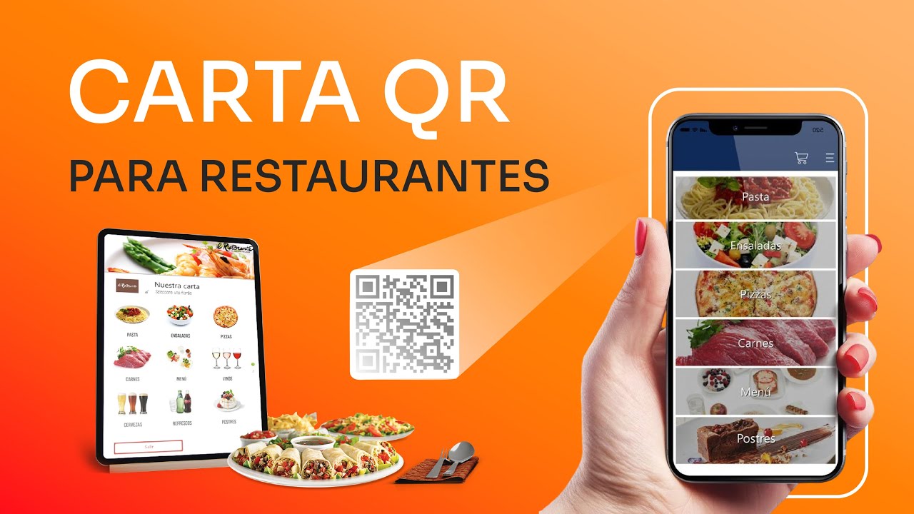 Carta QR para restaurantes - Carta Online QR SIN tener WEB, PortalRest