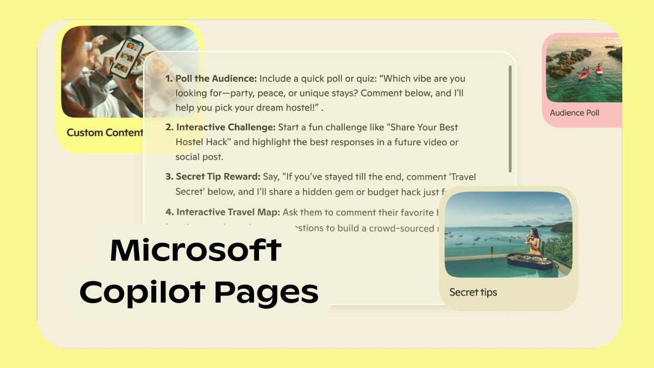 How to use Microsoft Copilot Pages