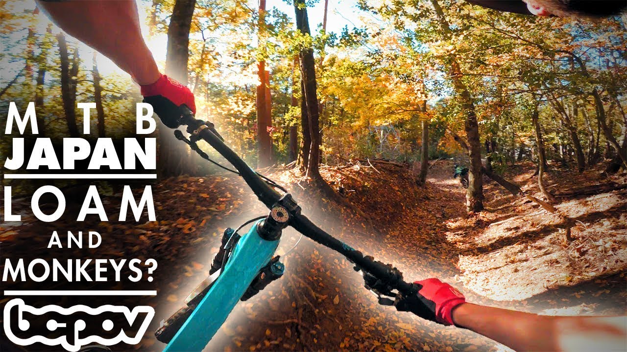 IT'S RAINING LOAM! (AND MONKEYS?) | Mountain Biking with Trail Cutter in Nagano Japan!