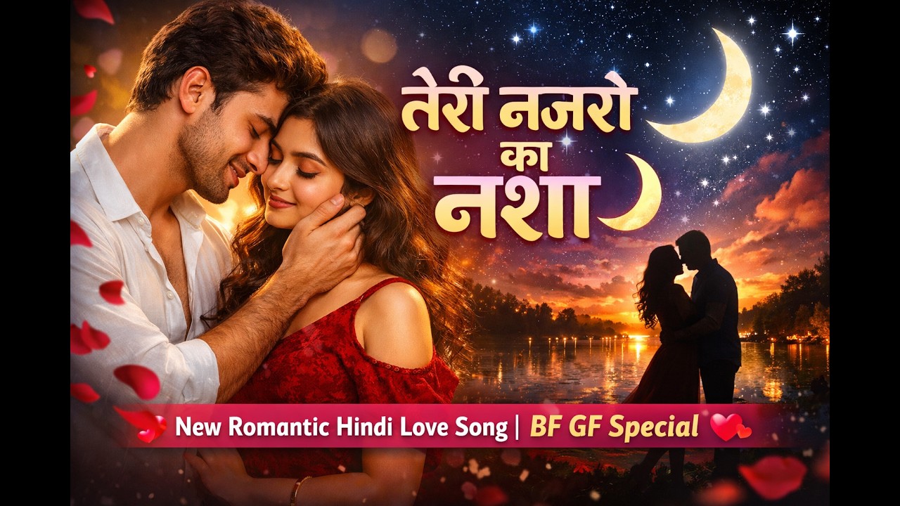 तेरी नज़रों का नशा 🌙 | New Romantic Hindi Love Song | BF GF Special