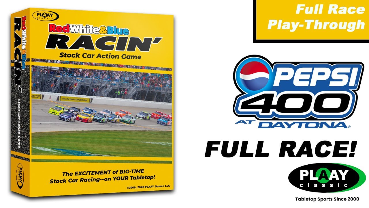 Pepsi 400 at Daytona - Red, White, & Blue Racin' by Plaay Games