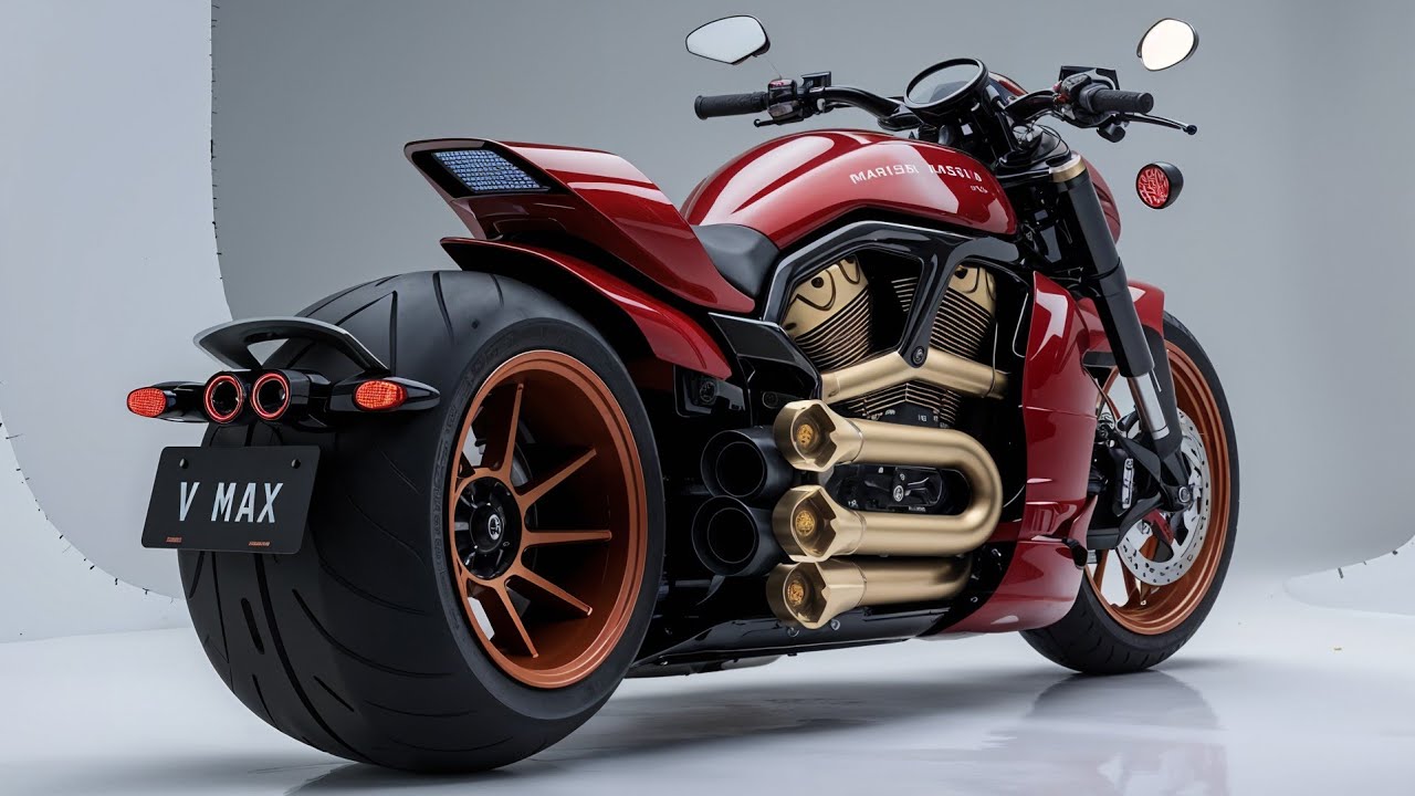 NEW 2025 Yamaha VMAX V4 Finally REVEALED! First Look & Features!