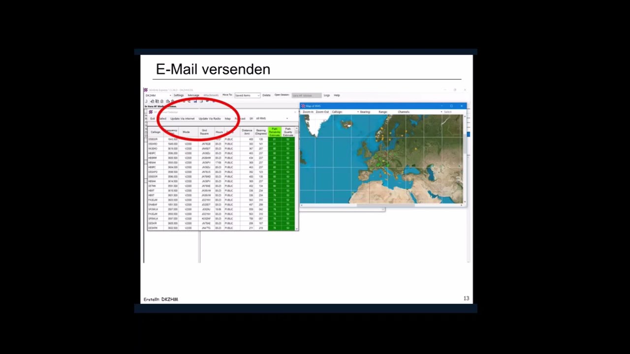 Winlink auf Kurzwelle f&uuml;r Einsteiger (Onlinevortrag von DK2HM)