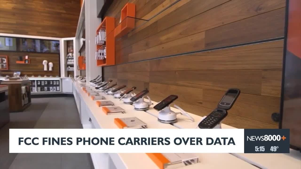 FCC fines wireless carriers for sharing personal data