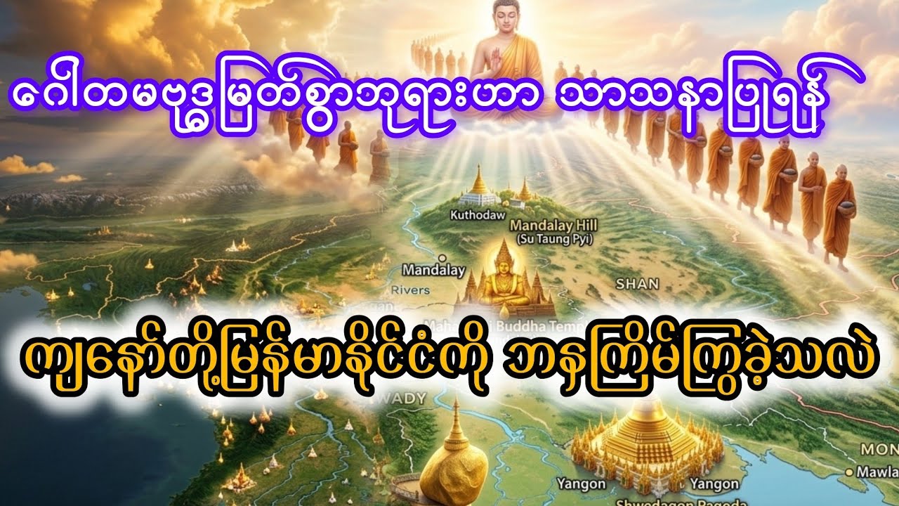 သာသာနာပြုရန် ဘုရားရှင်ဟာ မြန်မာနိုင်ငံကို ဘယ်နှကြိမ် ​ကြွခဲ့သလဲ