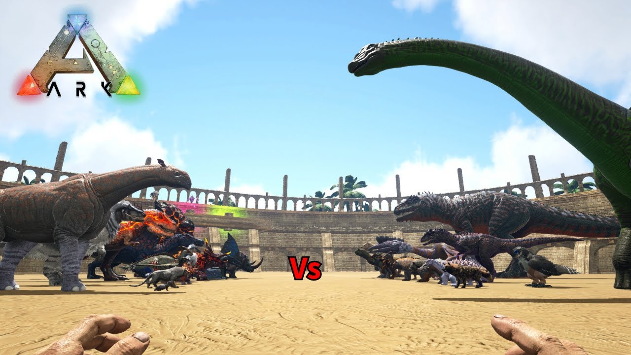 X-Creatures VS R-Creatures | ARK SURVIVAL EVOLVED #arksurvivalevolved