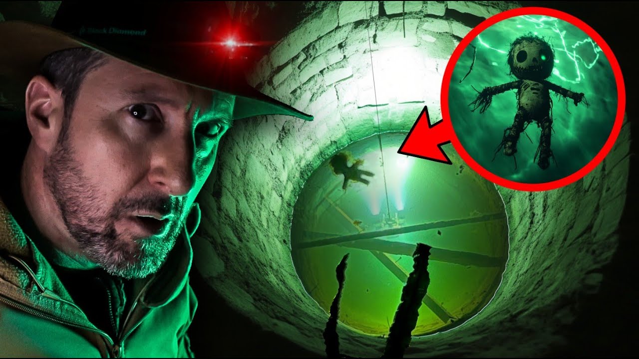 J'AI TROUVÉ UNE POUPÉE VAUDOU AU FOND D'UN PUITS (exploration et expériences paranormales …)